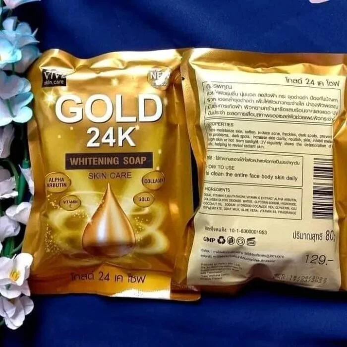 Gold 24K Whitening Soap