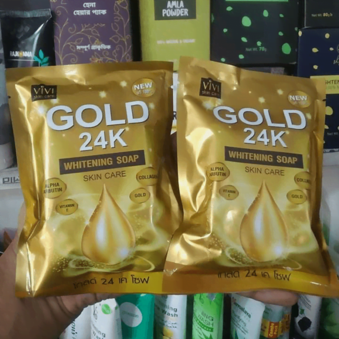 Gold 24K Whitening Soap Gold 24K Whitening Soap