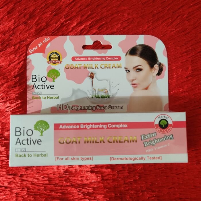 Bio Active Goat Milk Brightening Face Cream Bio Active Goat Milk Brightening Face Cream