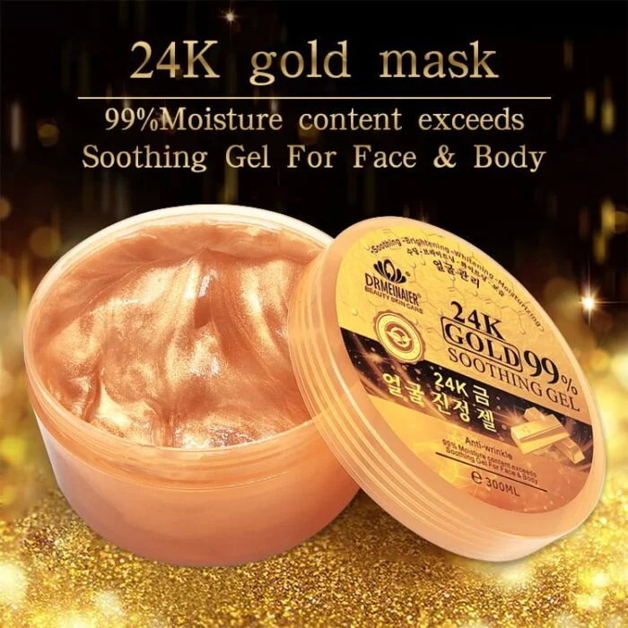 24K Gold 99% Soothing Gel