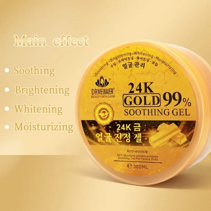 24K Gold 99% Soothing Gel