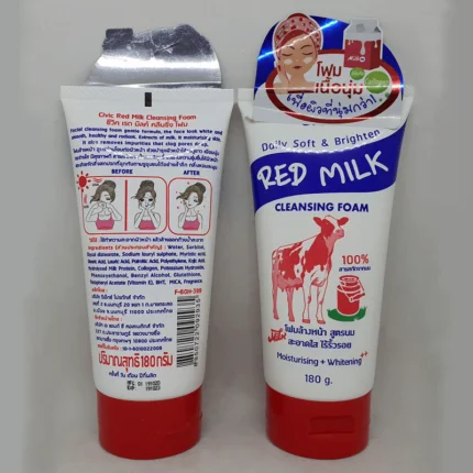Civic Red Milk Cleansing Foam Face Wash