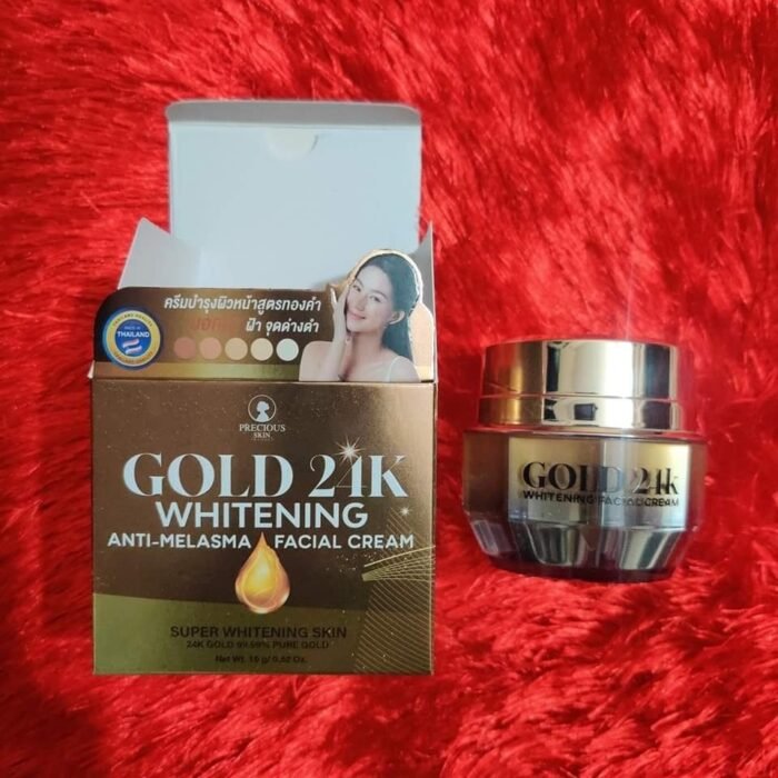 Gold 24K Whitening Anti Melasma Facial Cream Gold 24K Whitening Anti Melasma Facial Cream