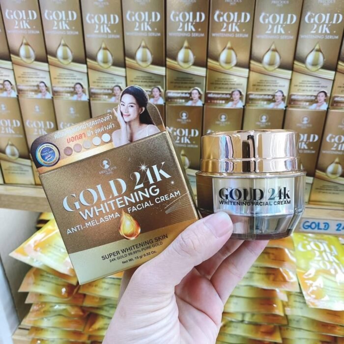 Gold 24K Whitening Anti Melasma Facial Cream Gold 24K Whitening Anti Melasma Facial Cream