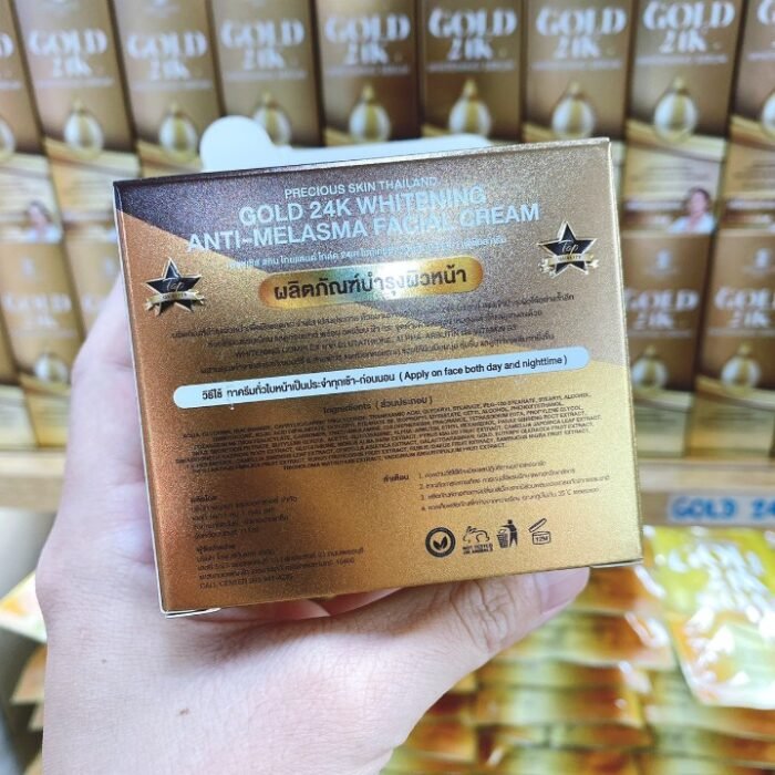 Gold 24K Whitening Anti Melasma Facial Cream Gold 24K Whitening Anti Melasma Facial Cream