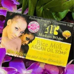 Madam White Rice Milk Argan Oil Soap