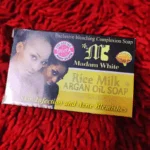 Madam White Rice Milk Argan Oil Soap