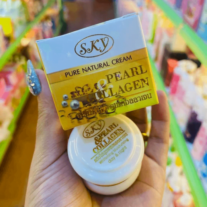 SKY Pure Natural Pearl Collagen Cream