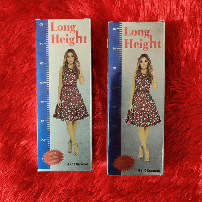 Long Height Capsule Long Height Capsule