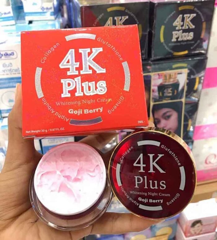 4k plus Goji Berry Whitening Night Cream