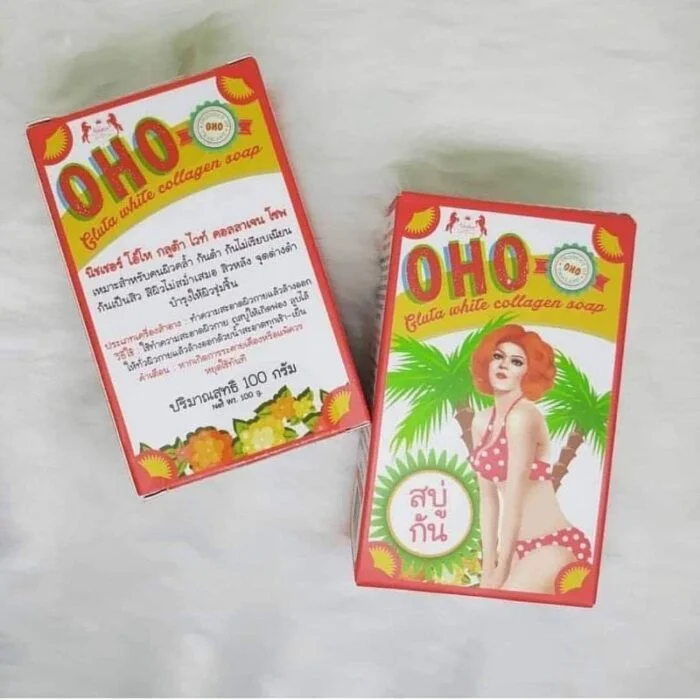 OHO Gluta White Collagen Soap