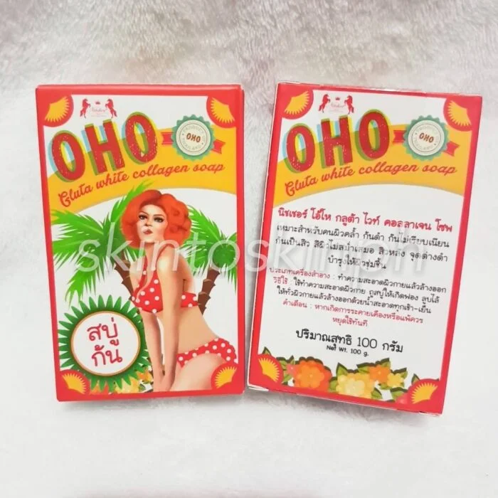 OHO Gluta White Collagen Soap