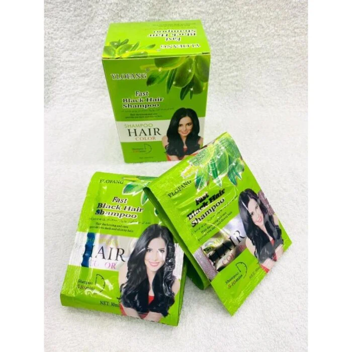 Fast Black Color Hair Shampoo