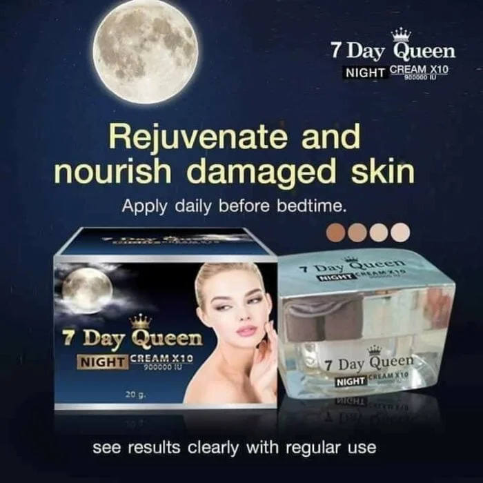 7 Day Queen Whitening Night Cream
