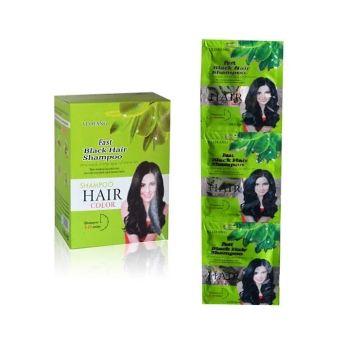Fast Black Color Hair Shampoo