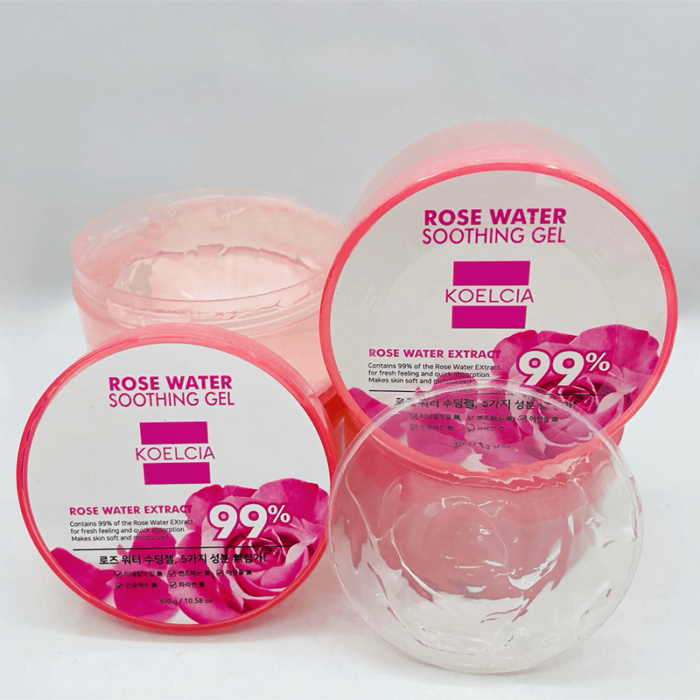 Rose Water Soothing Gel Koelcia Rose Water Soothing Gel Koelcia