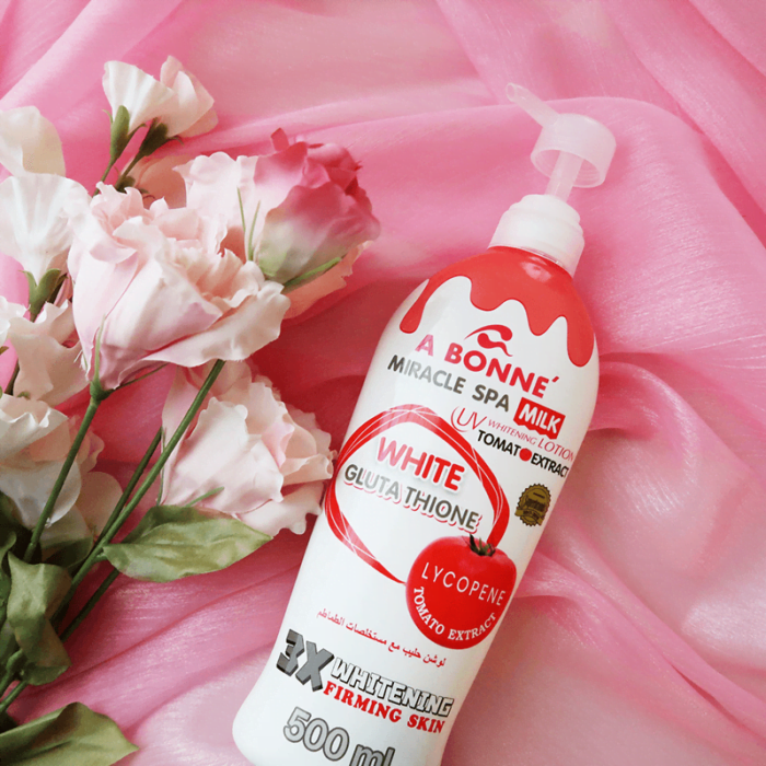 A Bonne Miracle Spa Milk Whitening Lotion