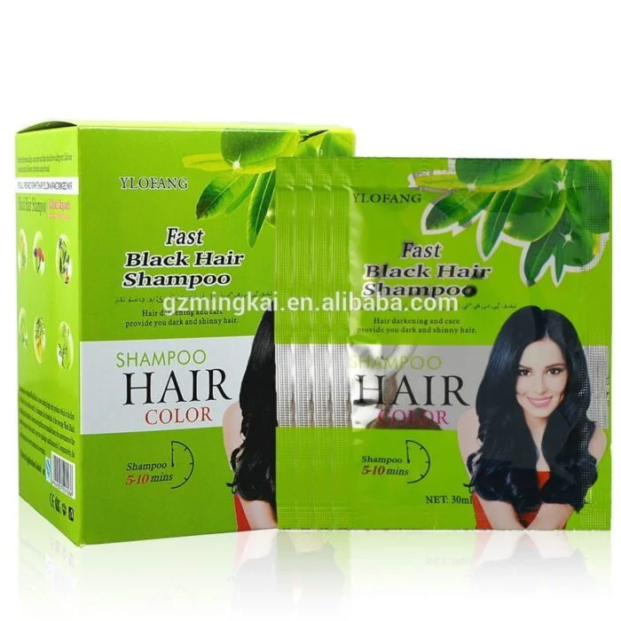 Fast Black Color Hair Shampoo