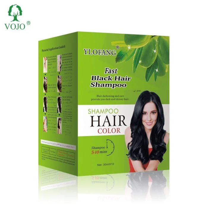 Fast Black Color Hair Shampoo