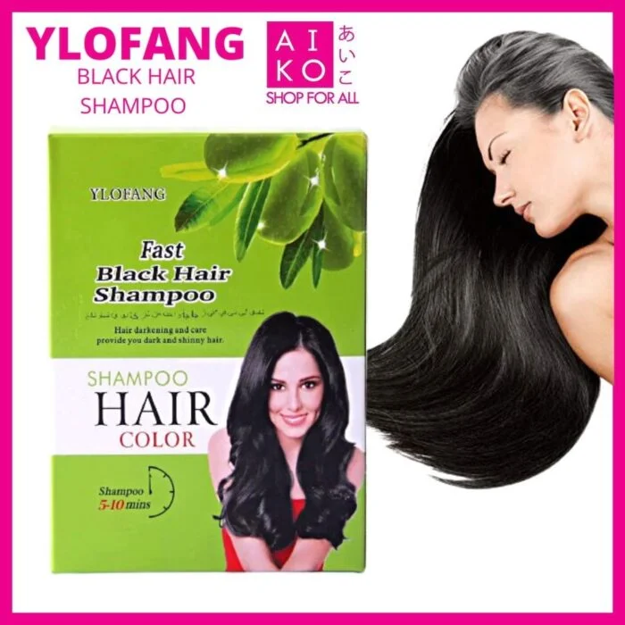 Fast Black Color Hair Shampoo