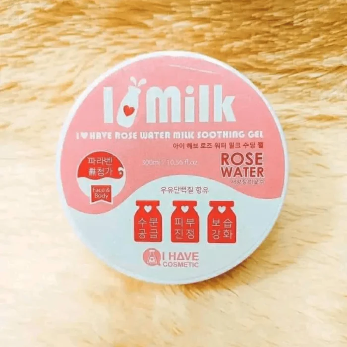 Milk Rose Water Soothing Gel
