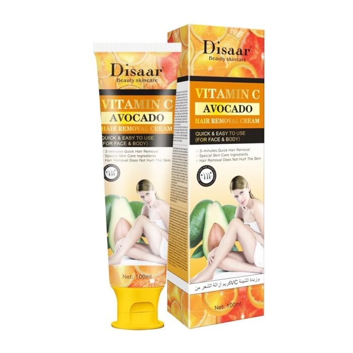 Disaar Vitamin C and Avocado Hair Removal Cream Disaar Vitamin C and Avocado Hair Removal Cream