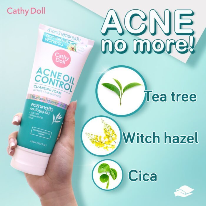 Cathy Doll Acne Oil Control Cleansing Foam