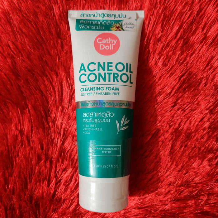 Cathy Doll Acne Oil Control Cleansing Foam