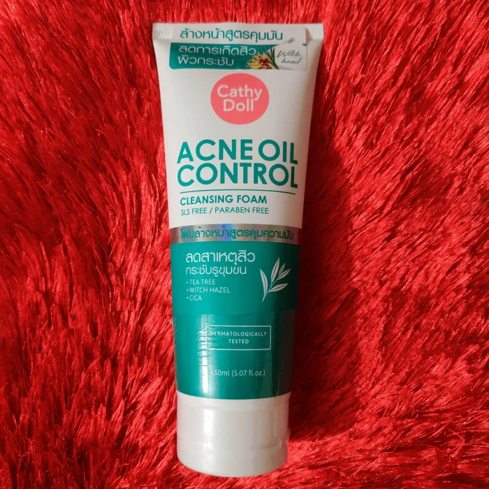 Cathy Doll Acne Oil Control Cleansing Foam