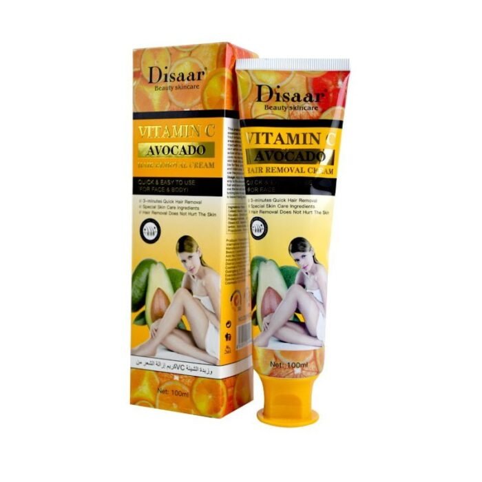 Disaar Vitamin C and Avocado Hair Removal Cream Disaar Vitamin C and Avocado Hair Removal Cream