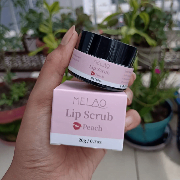 Melao Lip Scrub Peach Melao Lip Scrub Peach
