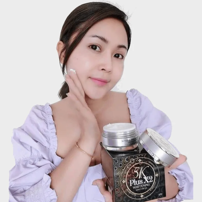 5k Plus X2 Whitening Night Cream