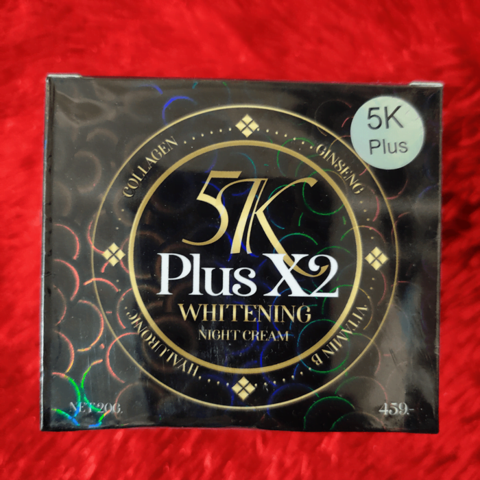 5k Plus X2 Whitening Night Cream 5k Plus X2 Whitening Night Cream