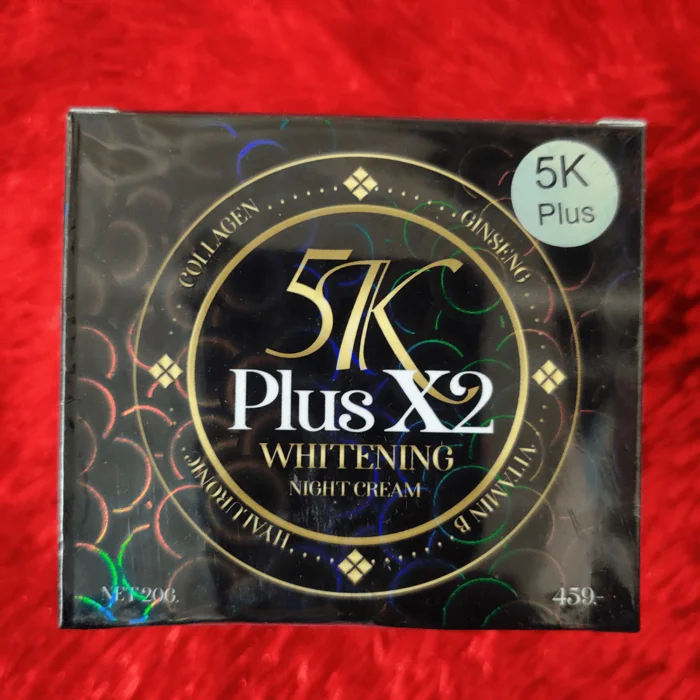 5k Plus X2 Whitening Night Cream