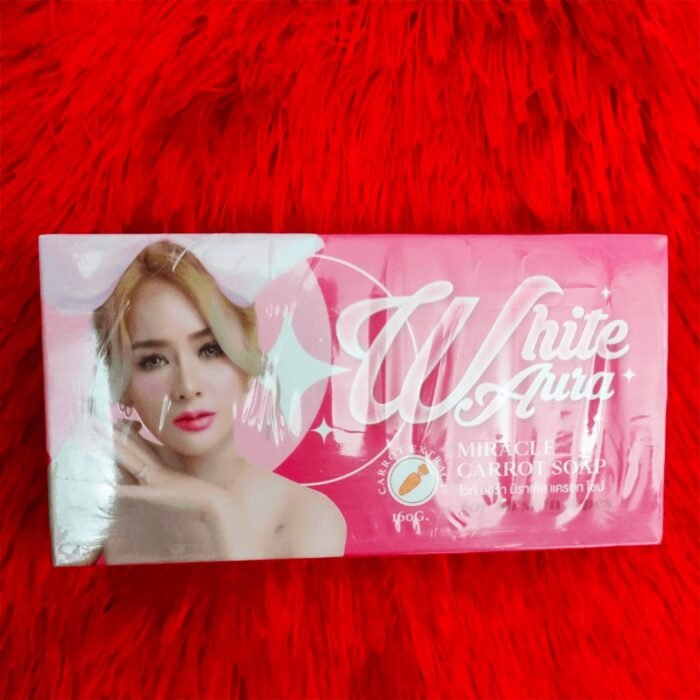 White Aura Miracle Carrot Soap