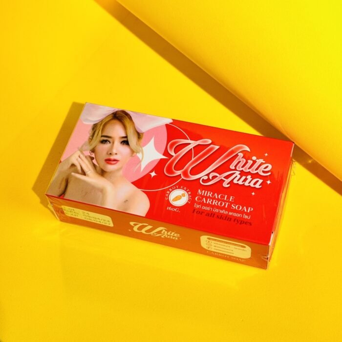 White Aura Miracle Carrot Soap
