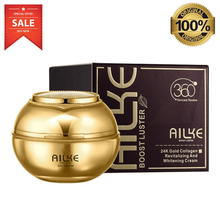 AILKE 24K Gold Collagen Whitening Cream AILKE 24K Gold Collagen Whitening Cream