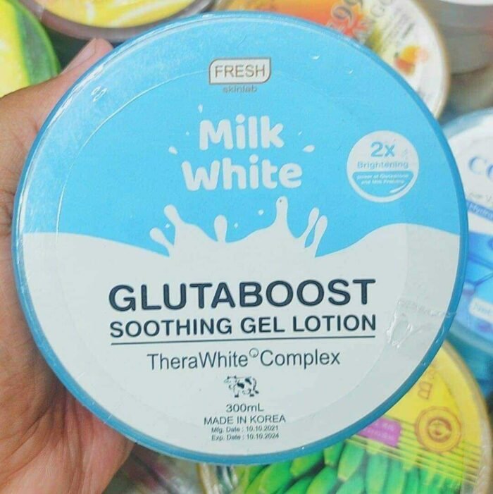 Milk White Gluta Boost Lotion Soothing Gel Milk White Gluta Boost Lotion Soothing Gel