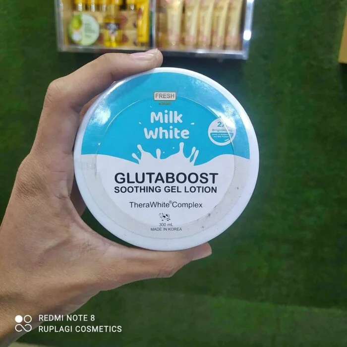 Milk White Gluta Boost Lotion Soothing Gel