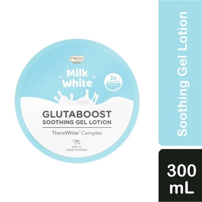 Milk White Gluta Boost Lotion Soothing Gel