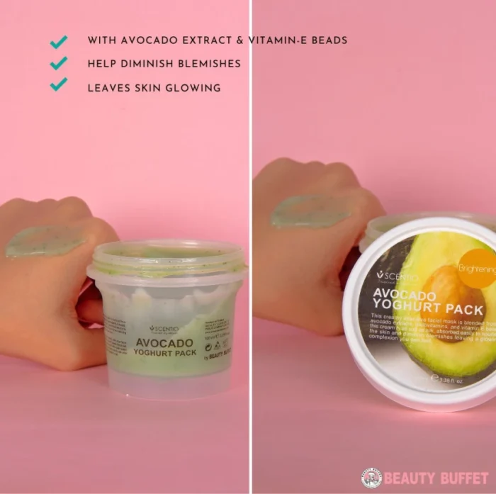 Scentio Avocado Brightening Yogurt Pack