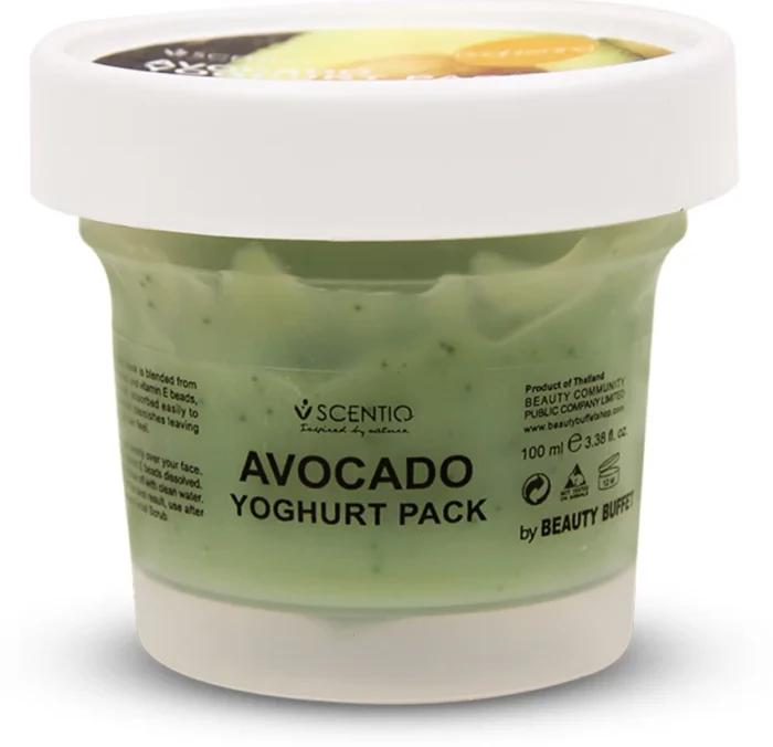Scentio Avocado Brightening Yogurt Pack