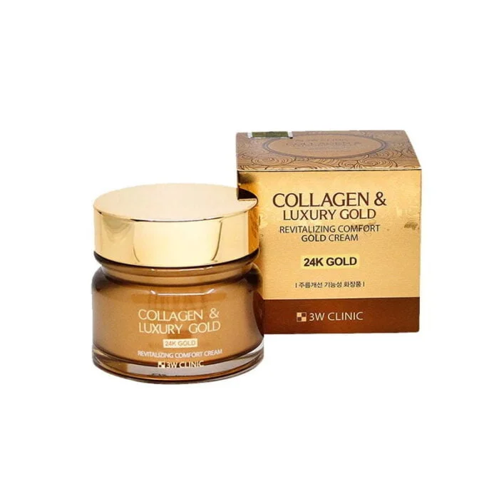 3W Clinic Collagen & Luxury Gold Cream