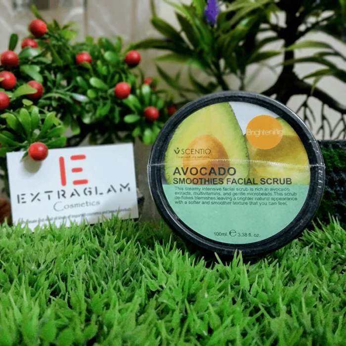 Scentio Avocado Brightening Smoothies Facial Scrub