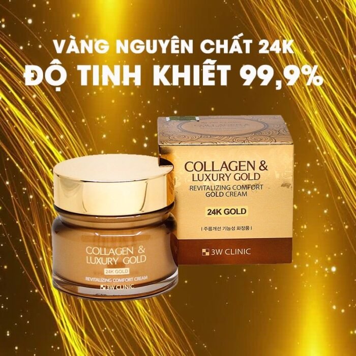 3W Clinic Collagen & Luxury Gold Cream 3W Clinic Collagen & Luxury Gold Cream