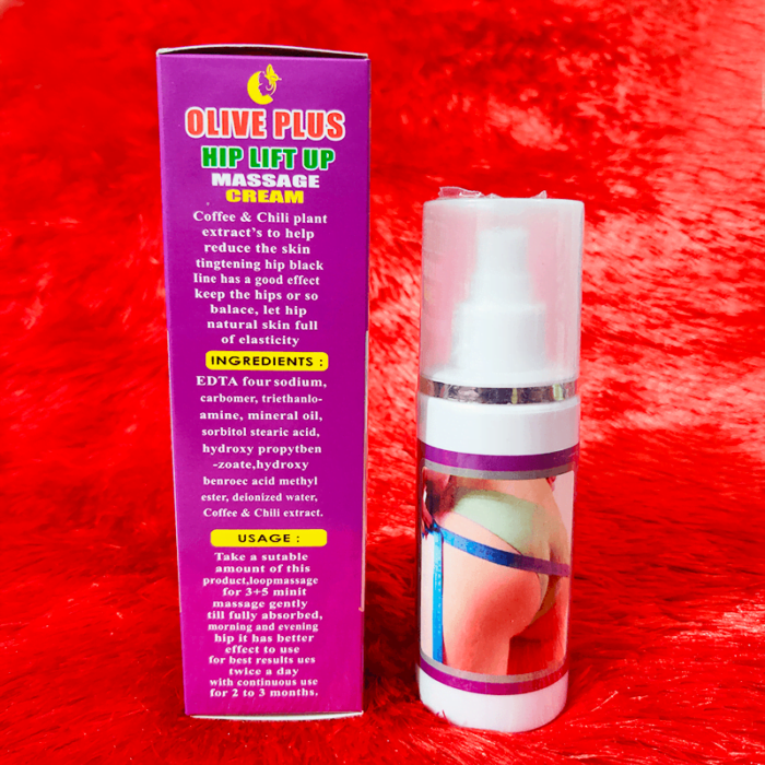 Olive Plus Hip Lift Up Message Cream