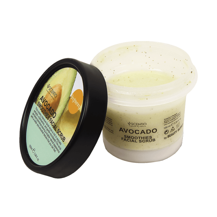 Scentio Avocado Brightening Smoothies Facial Scrub