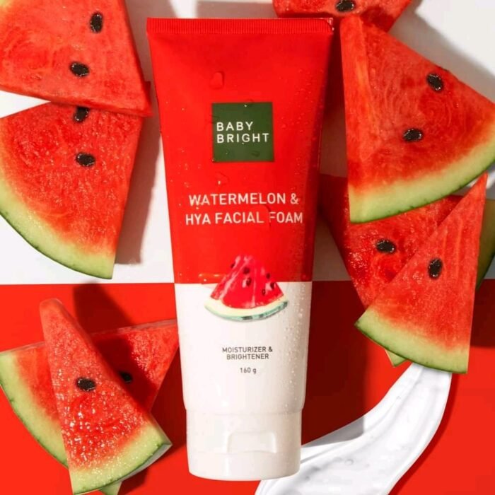 Baby Bright Watermelon & Hya Facial Foam Baby Bright Watermelon & Hya Facial Foam