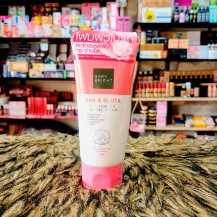 Baby Bright Aha & Gluta Whitening Facial Foam