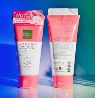 Baby Bright Aha & Gluta Whitening Facial Foam